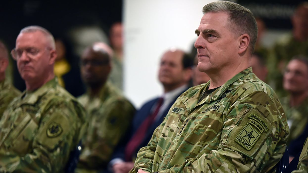 Trump hammered after saying he wouldn't use Gen. Milley if he 'was going to do a coup'