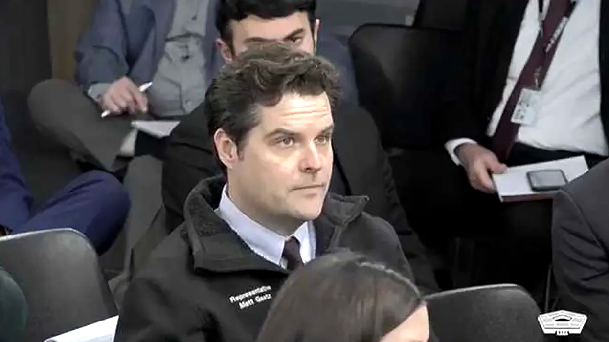 Disgraced former congressman mocked for joining Pentagon press pool