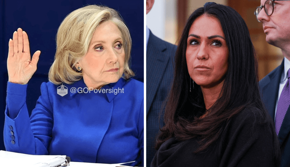 „Mam dość!" Nagranie pokazuje Clinton konfrontującą się z republikańskim kongresmenem w sprawie wycieku zdjęcia z zeznań dotyczących Epsteina