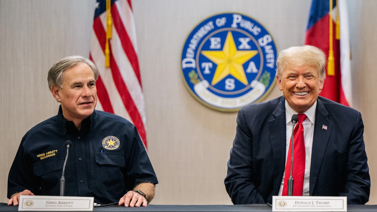 Lifelong states' rights defender Greg Abbott has now changed his mind