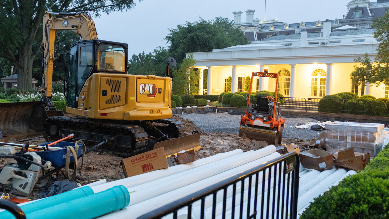 'Nothing is sacred': Critics fume as Trump turns Rose Garden into 'Mar-a-Lago style patio'