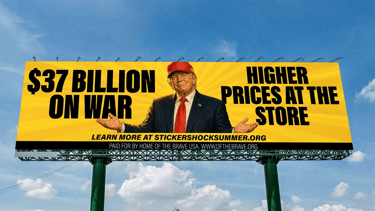Ex-Republican launches hundreds of billboards attacking Trump economy
