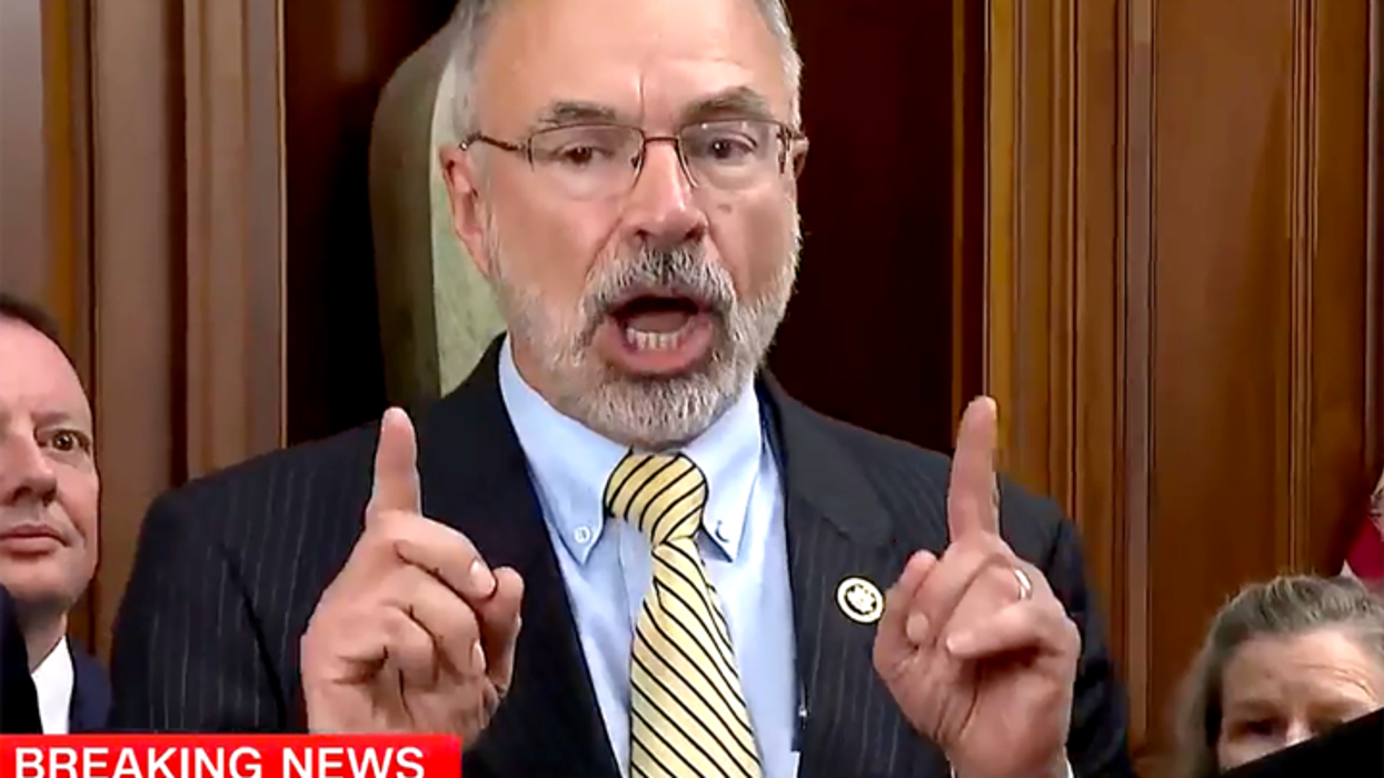 'Nonsense!' House Freedom Caucus chair explodes at reporter cornering him on 'moving goalposts'