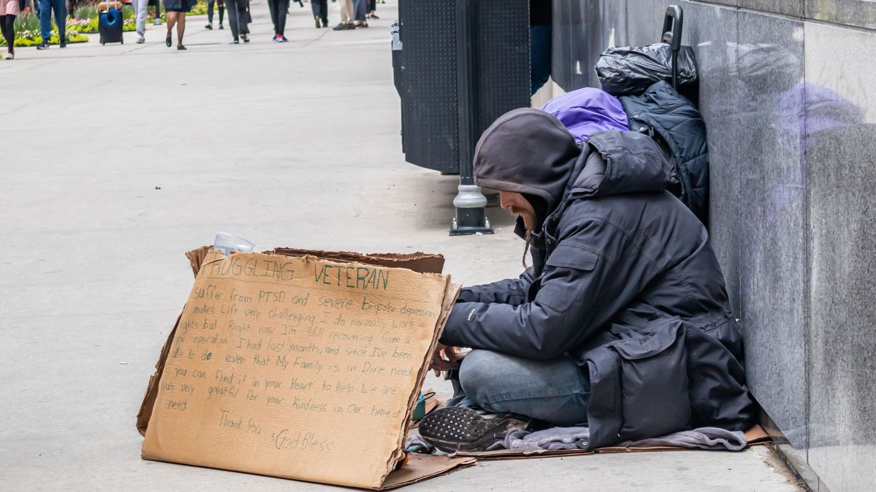 New report refutes claims of homeless veterans being displaced due to migrants