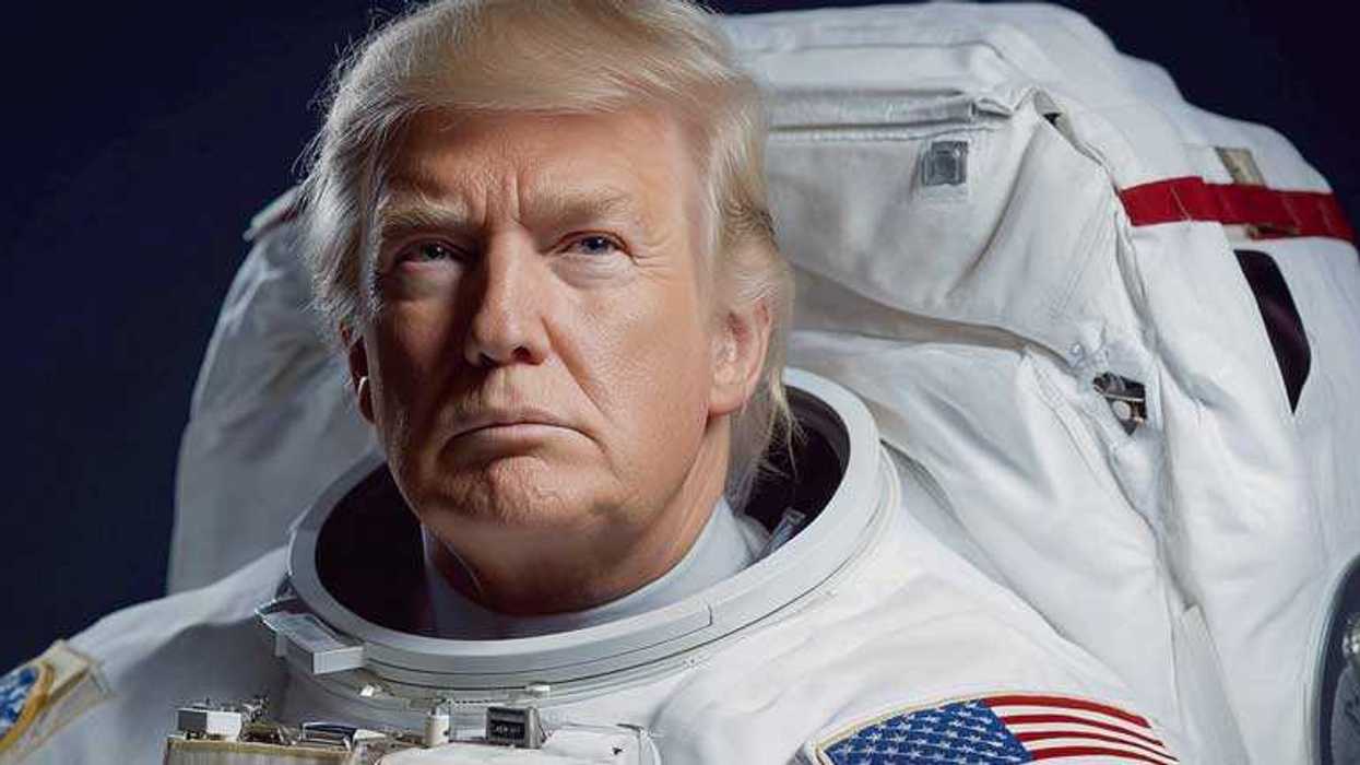 The president who once said space wasn't important now wants to remake it in his image