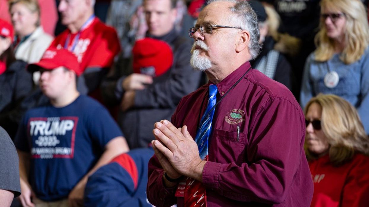 'Pretty jarring': Flag 'synonymous with Christian nationalism' flies above gov't building