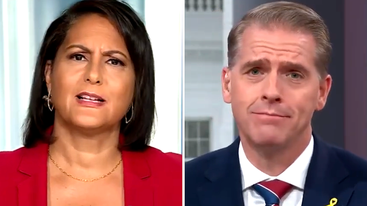 'Disingenuous' GOP analyst smacked down on CNN after blaming Epstein scandal on Biden