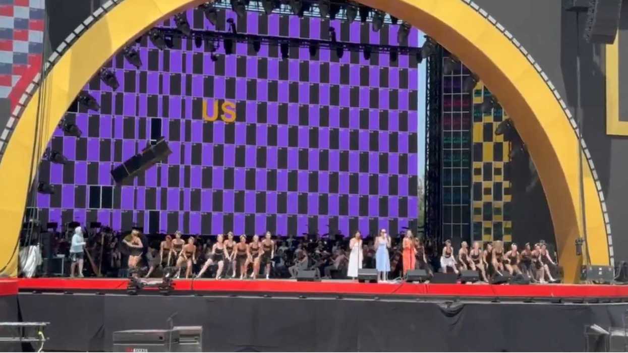 'Literally falling apart': Critics pounce as Trump's Freedom 250 stage crumbles