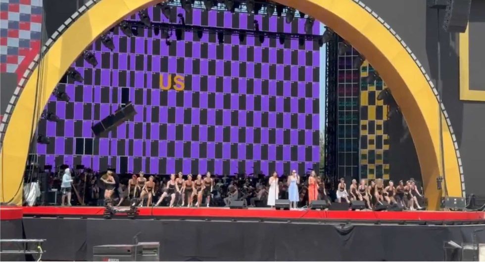 'Literally falling apart': Critics pounce as Trump's Freedom 250 stage crumbles