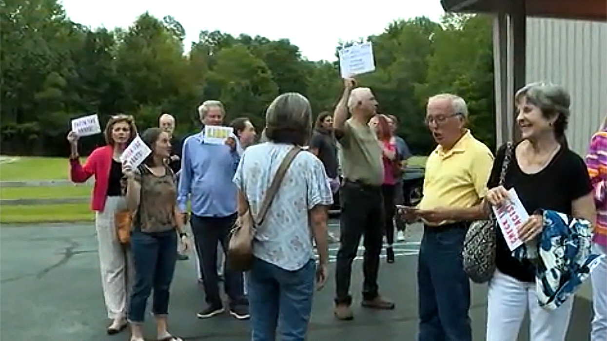 'Escorted into a car': GOP Congressman flees Alabama voters after making 'meet-up' private