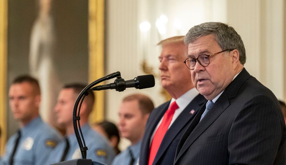 Bill Barr is wrong — he's the one who is 'playing with fire'