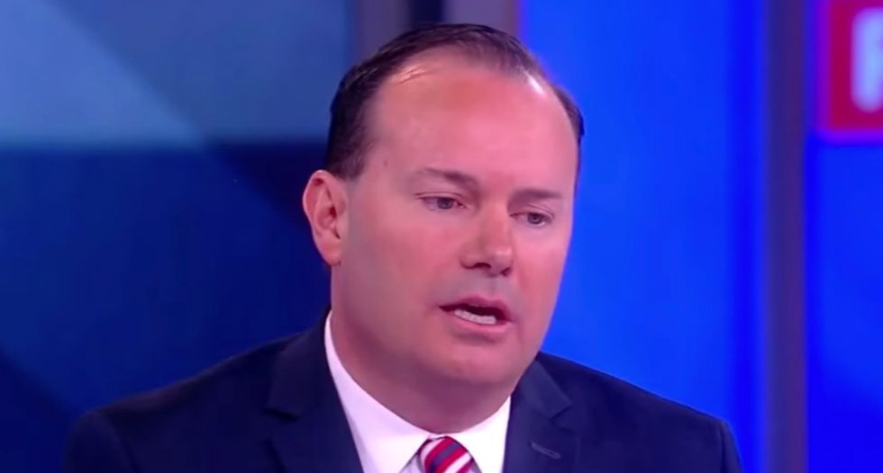 Watch: Sen. Mike Lee flops so hard on The View that he makes up a word to defend Trump’s obstruction