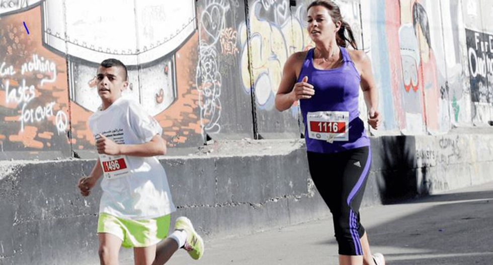 Running for human rights in the Palestine Marathon