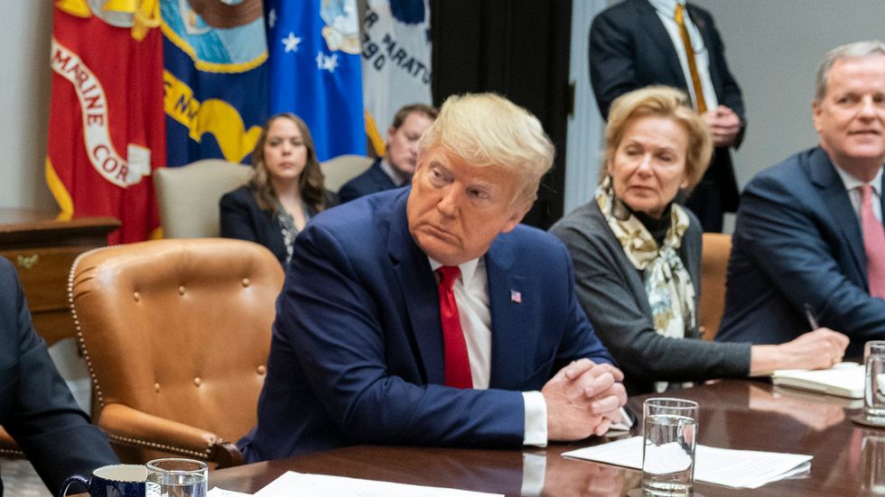 Crisis in chief: The president is spreading disinformation about the coronavirus — and there's no way to stop him