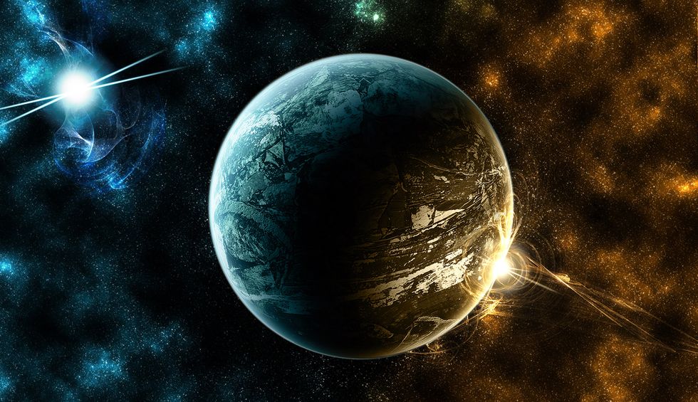 A gravitational miracle: The stars quite literally aligned for astronomers to discover a new super-Earth