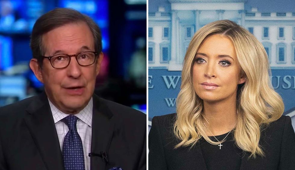 Chris Wallace rips into Kayleigh McEnany for questioning faith of White House reporters: 'I never saw a White House press secretary act like that'