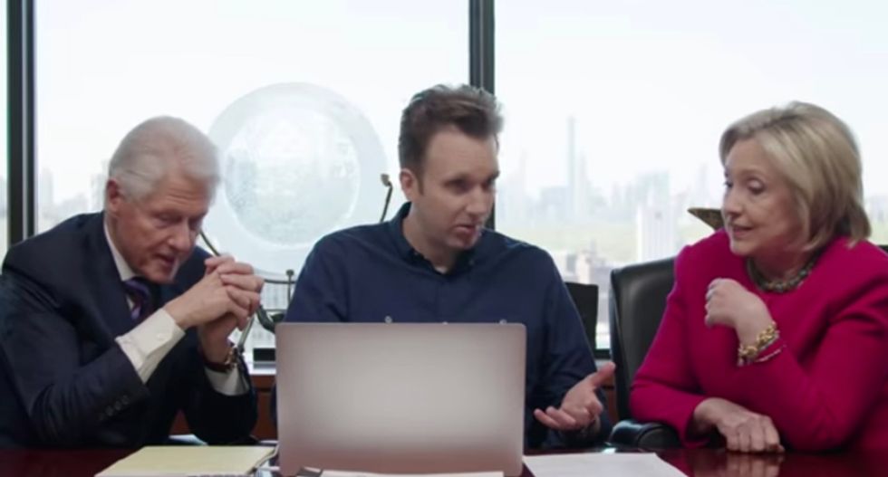 Watch Hillary Clinton read excerpts from the Mueller report