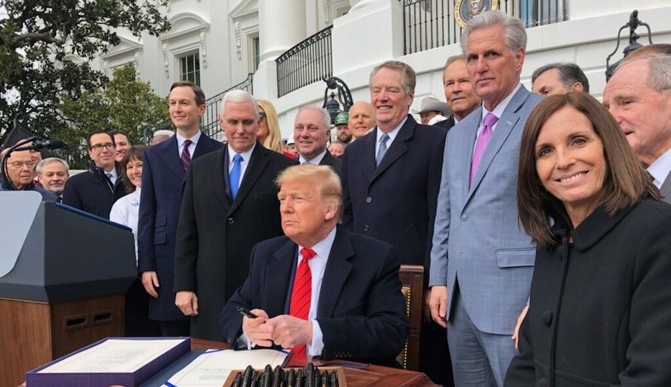 Trump just admitted on live television he will 'terminate' Social Security and Medicare if he wins reelection