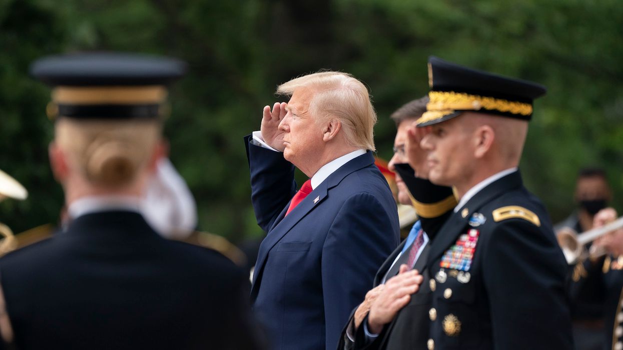 Trump fumes at 'terrorists, misfits and lunatic thugs' in all-caps Memorial Day tantrum
