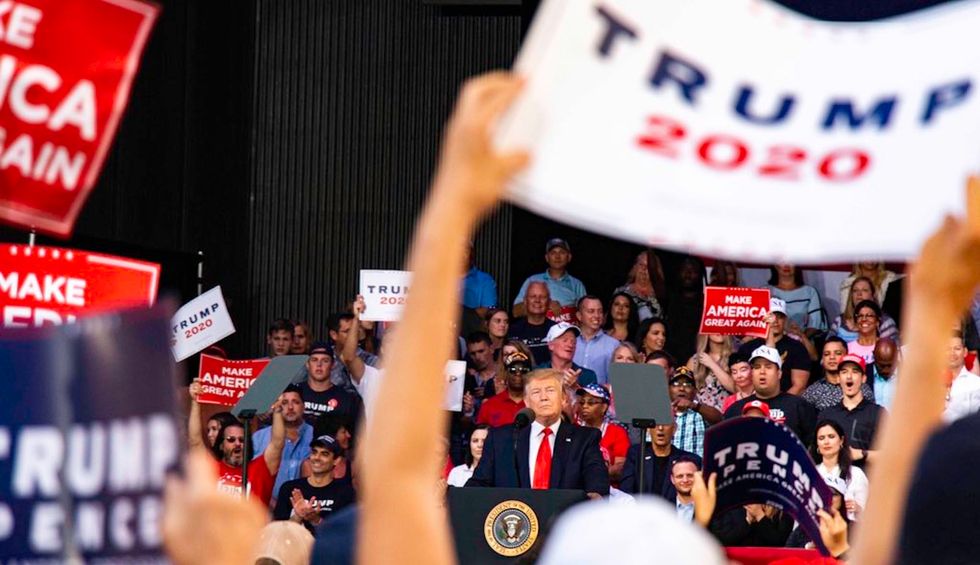 Trump uses his weird grip on Republicans to stoke a nihilistic culture war