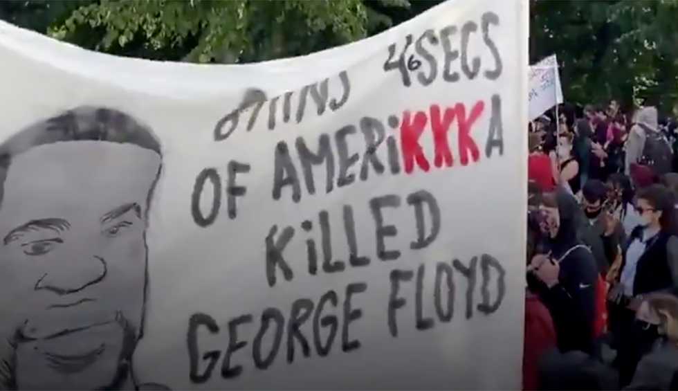Global protests erupt in solidarity with Black Lives Matter protesters in US