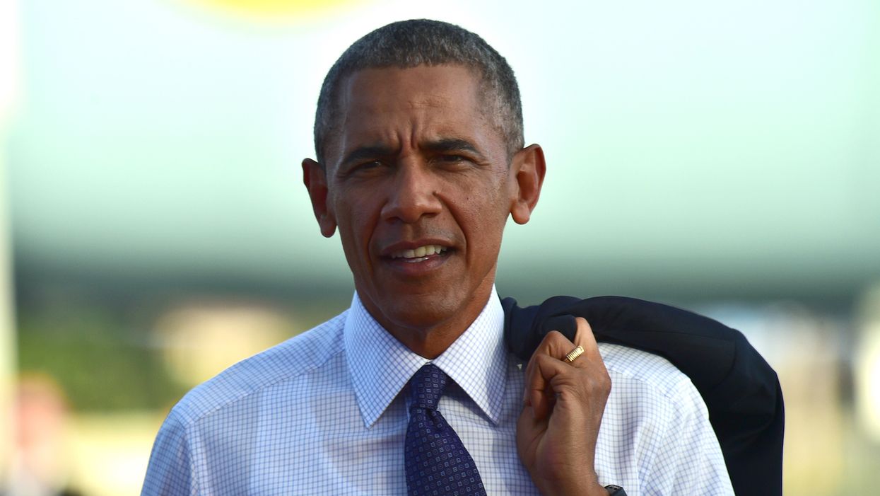 Obama warns of 'slow unraveling of basic democratic institutions' — and calls on Democrats to act