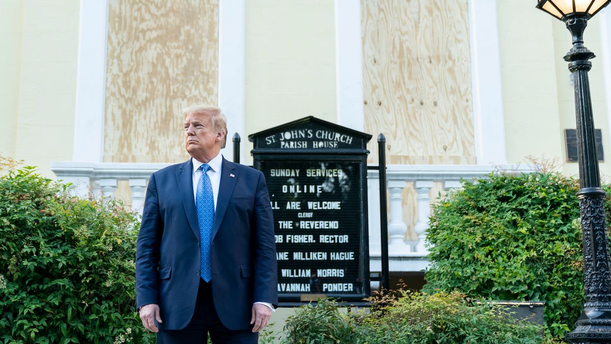 'God's gonna cut you down': How Republicans conspire with churches for power
