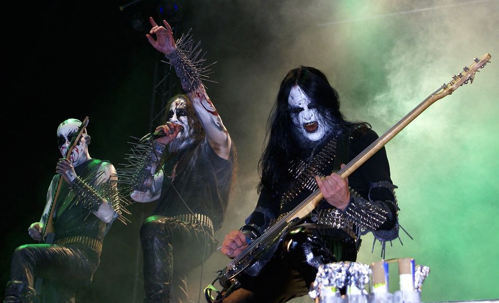 How a music genre known as 'black metal' came to be related to church burnings