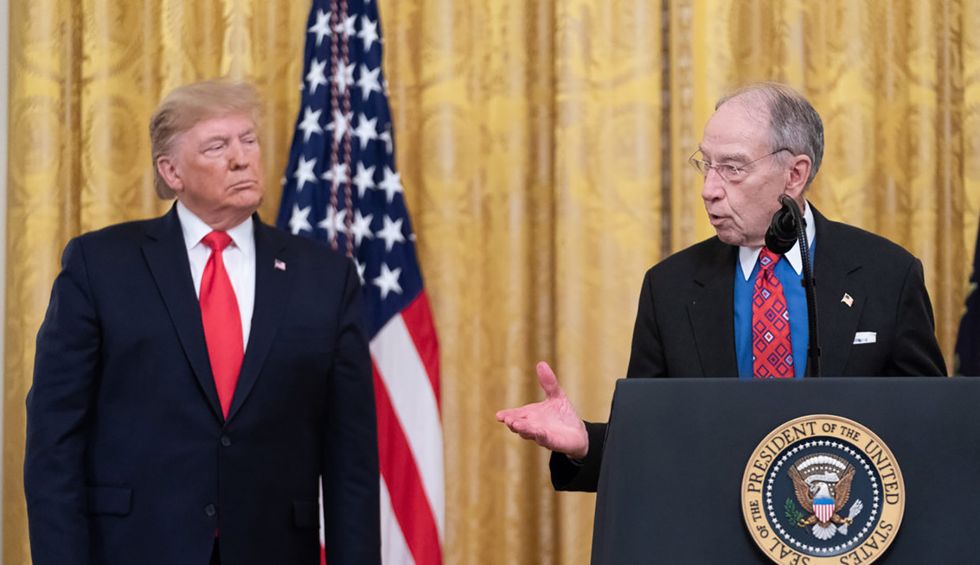 GOP senator makes Trump sound like a toddler whom someone must ‘keep watch’ over in bizarre tweet