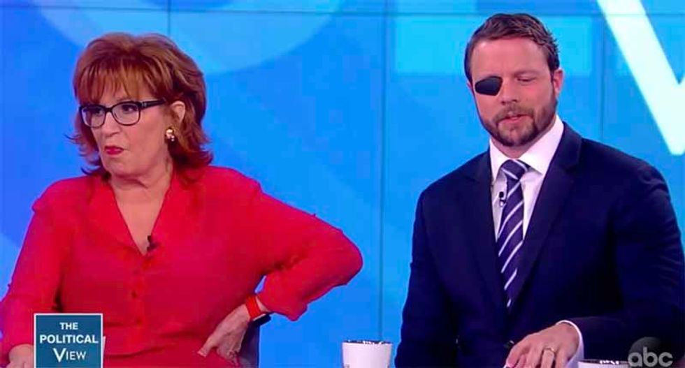 Rep. Dan Crenshaw gets cornered on The View for offering 'ridiculous' excuse on Trump’s Charlottesville response: 'Why do you apologize for him?'