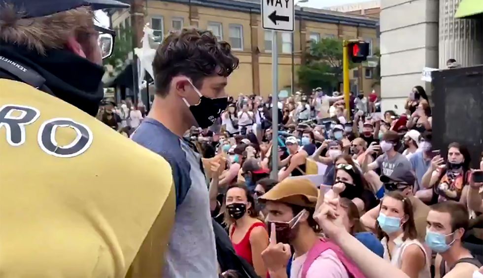 Minneapolis Mayor Jacob Frey 'willingly subjects himself to humiliation' — gets booed out of Black Lives Matter protest