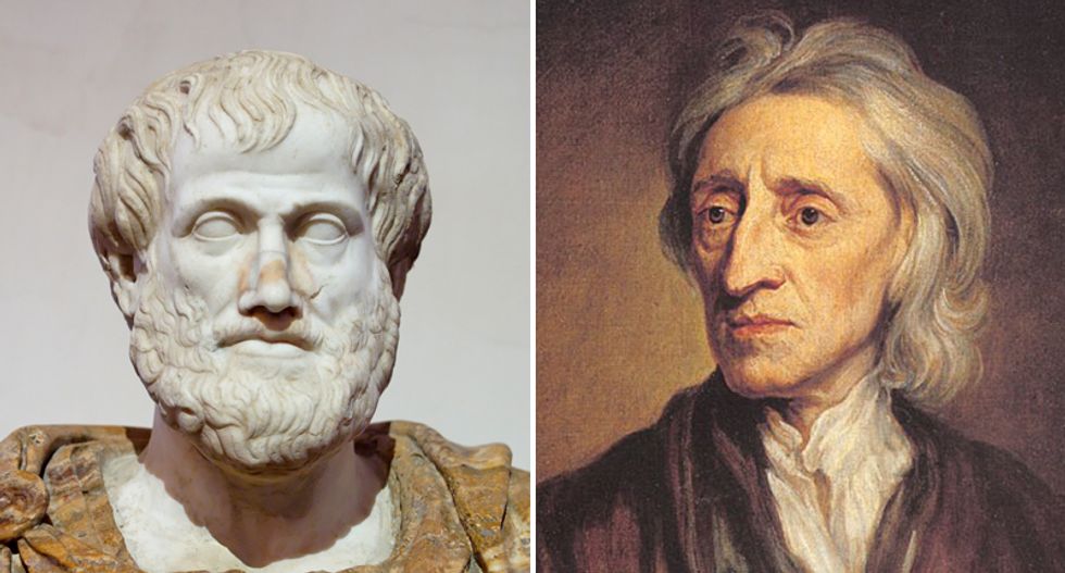 What Aristotle and John Locke said about political liberalism