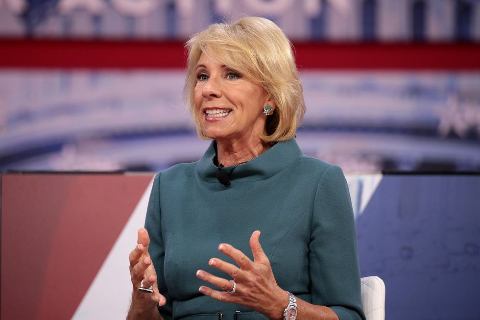 Education Secretary Betsy DeVos reveals plan that 'blurs church-state boundaries' for school funding