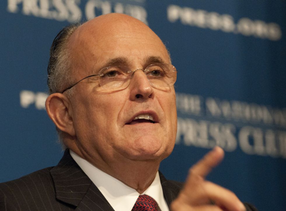 Rudy Giuliani inadvertently reveals the existence of taped evidence during his latest interview meltdown