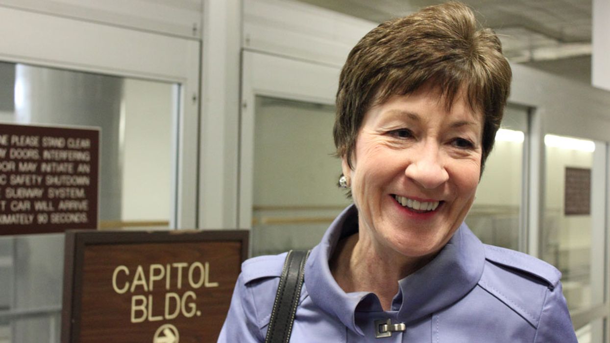 Susan Collins suggests going easy on Trump — even after lashing out at Chuck Schumer