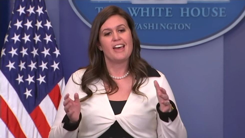 Sarah Sanders Will Lie for Trump Because She Thinks She's 'Defending God's Chosen Leader': Ex-Baptist Pastor