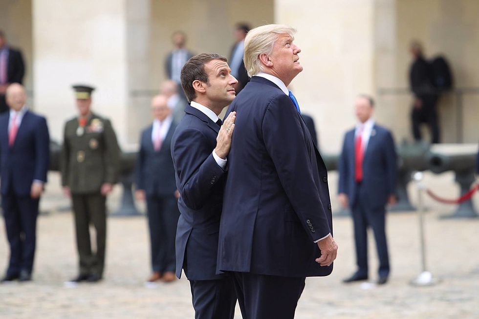 Trump’s speech commemorating D-Day’s 75th anniversary is painfully at odds with his own history