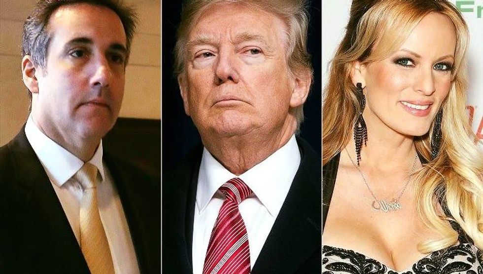 Busted: Trump Personally Directed Legal Effort to Silence Stormy Daniels  -  And Enlisted Son Eric to Lie About It