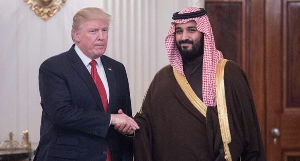 Trump repeats debunked smear of Jamal Khashoggi  -  and refuses to condemn Saudi crown prince for ordering his murder