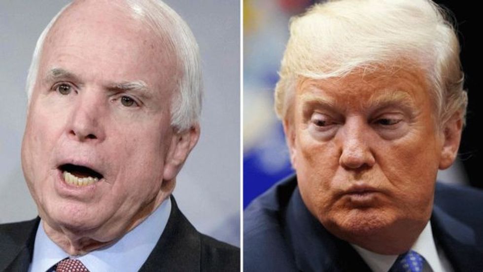 Here's why Trump's comment that John McCain never thanked him for approving his funeral is even stupider than it sounded