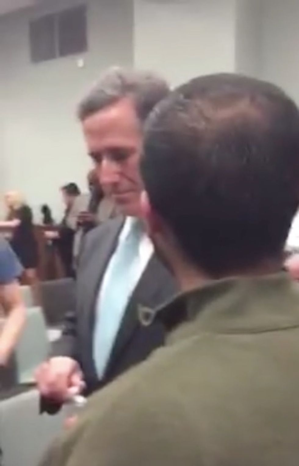 Rick Santorum Tries to Mansplain Why Mueller Should Target Hillary Clinton to Three Women  -  And Flames Out Spectacularly