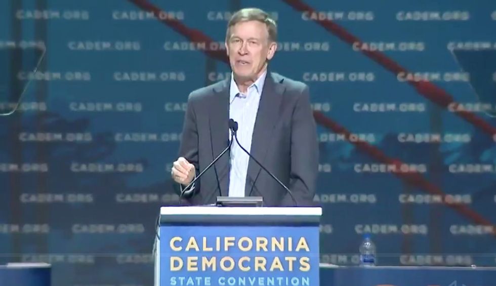 Hickenlooper booed at California Democratic Convention for decrying socialism: 'Read the room'