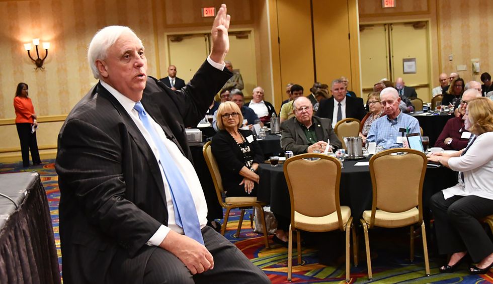 Billionaire Gov. Jim Justice is West Virginia’s richest man. He's been sued dozens of times for millions in unpaid bills