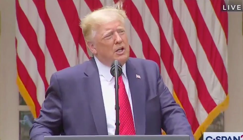'Rambling like an idiot': Americans slam Trump for turning address on police reform into ‘tone deaf’ campaign rally