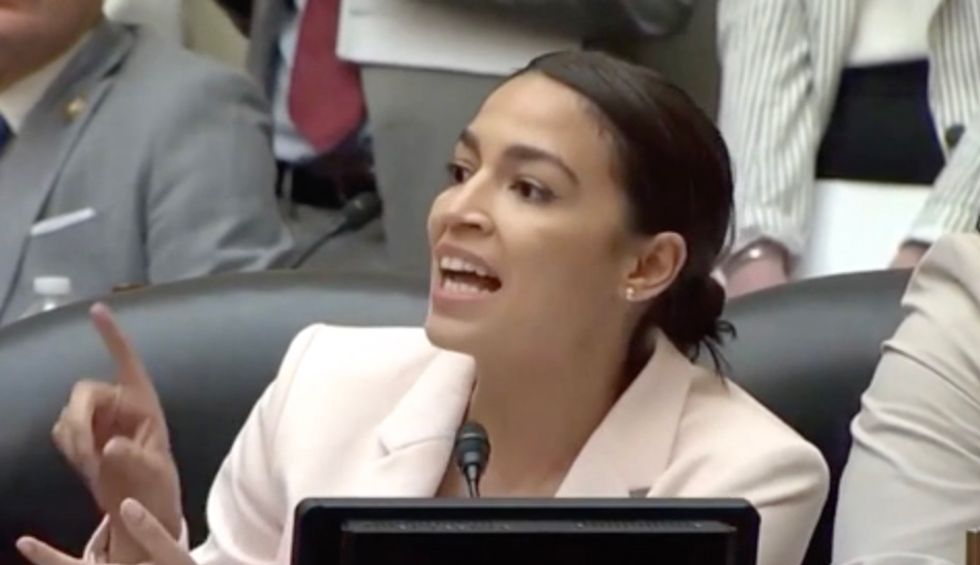 Alexandria Ocasio-Cortez blasts Kris Kobach for history of ‘racism’ and ‘voter suppression’ during epic statement at House Oversight hearing