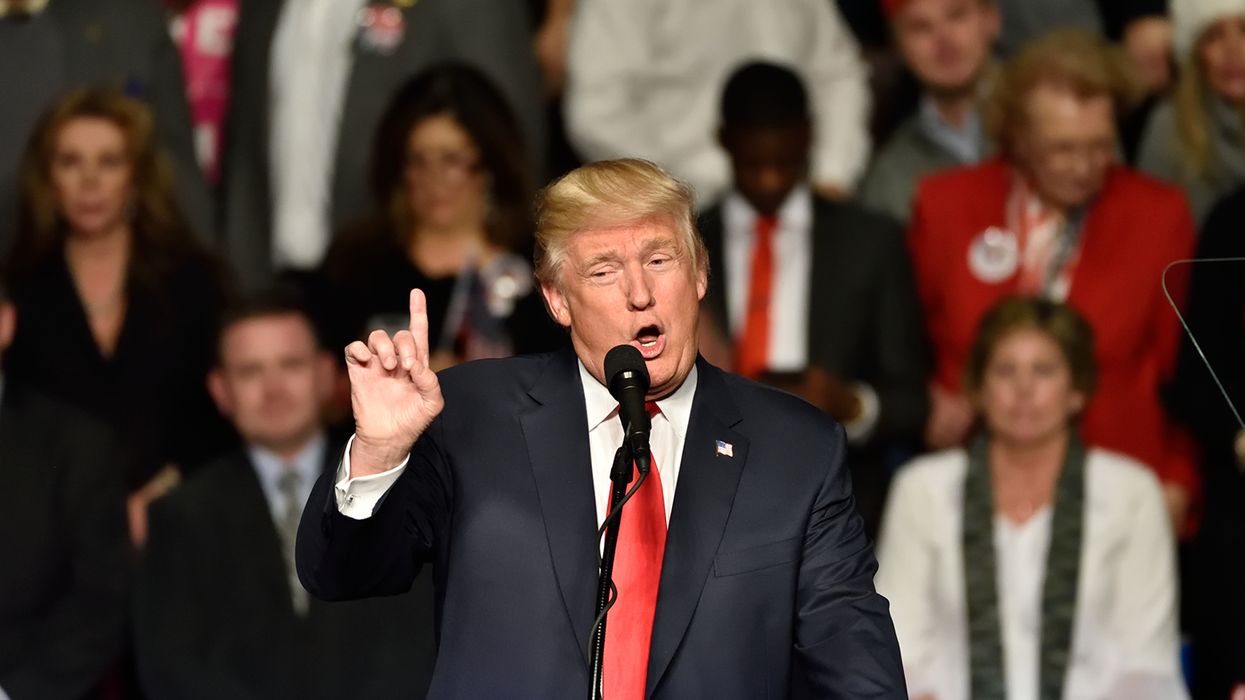 Company that organizes Donald Trump's for-profit speeches is in financial disarray