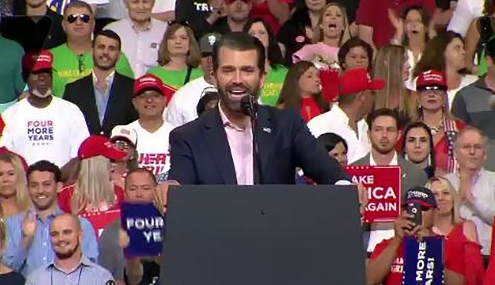 Donald Trump Jr. lectured Joe Biden about conflicts of interest. It didn't go well
