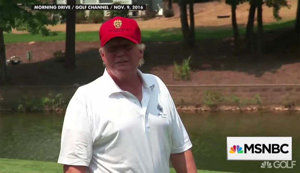 Watch: Here's how much you're really paying for Trump to golf