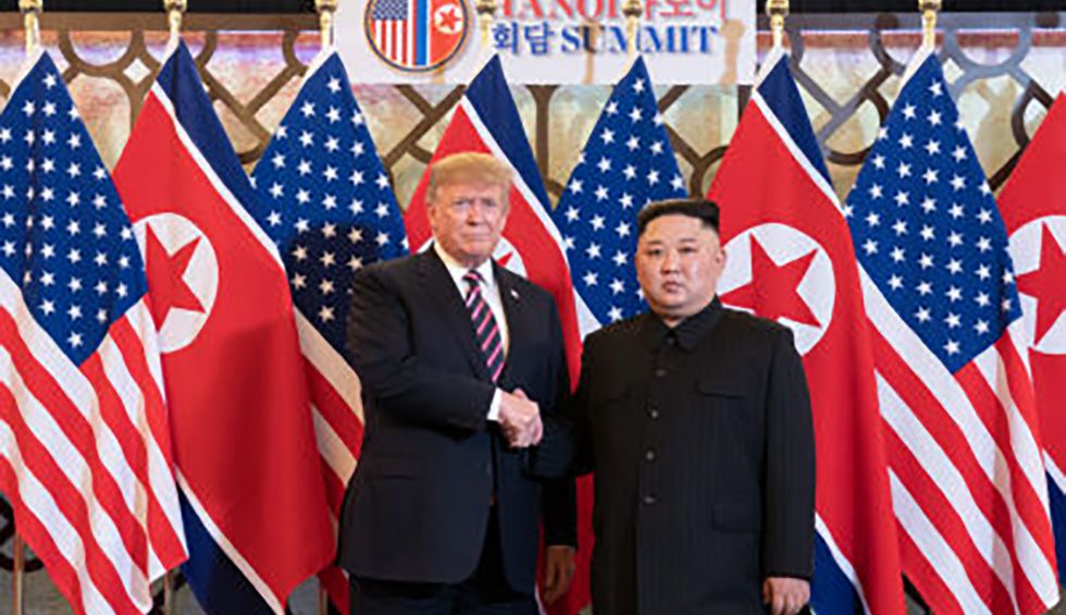 From Osaka to Seoul to Washington, Trump puts his inanity on full display