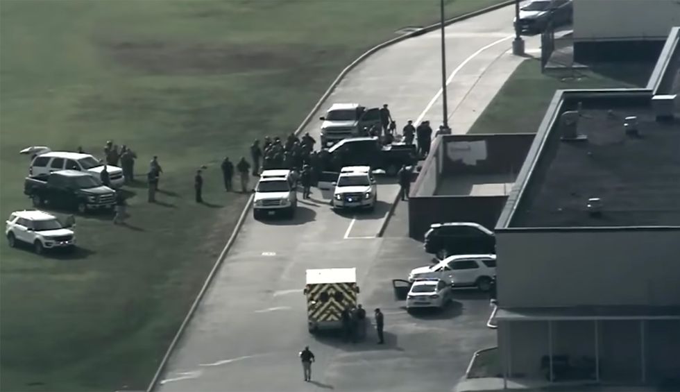 National media outlets told the story of David Briscoe surviving the Santa Fe shooting. He wasn’t there